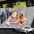 URPOWER 2026 Upgraded Back Seat Extender for Dogs - Large Hard Bottom Dog Car Seat Cover Holds 550lbs, Waterproof Dog Hammock Pet Bed with High-Density Foam Non-Slip Backseat Protector