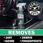 Chemical Guys Total Interior Cleaner & Protectant - New Car Scent, Car Cleaning Spray, Cleans and Protects Leather, Vinyl, Plastic, Rubber, and Glass, Safe for Trucks, SUVs, Jeeps, RVs & More - 16 oz