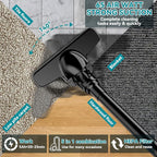 Cordless Vacuum for Makita 18V Battery, 5 in 1 Handheld Electric Vacuum Cleaner with 500W Powerful Motor, 46 CFM Portable Hand Vacuum with Filtration HEPA for Floor, Carpet, Car (Battery Not Included)