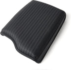 KMMOTORS Center Console Cover for Palisade 2023, 2024, 2025 – Thick Armrest Cushion Pad, Interior Accessories Protector, Funda de Consola para Palisade (Black, Facelift Design)