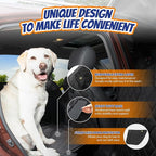Panther Armor Hard Bottom Backseat Extender for Dogs, Dog Car Seat Cover with 2 Door Protectors, Foldable 8-Panel Dog Hammock, Waterproof Bench Seat Protector, Washable Topper