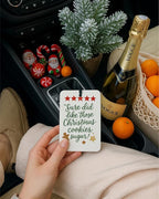 Red and Green Boho Christmas Berry Car Air Freshener 4 Pcs, Retro Red Christmas Bow Snowflake Hanging Air Freshener for Cars Closet Drawer Books, Xmas Car Accessories Mirror Decor for Women