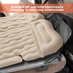 MYDAYS Car Rear Seat Mattress Extension Plate, Portable Air Mattresses Extenders for Sleeping, Increase Travel Trunk Bed Space for Car/SUV Camping