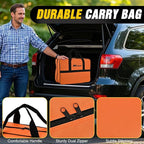 Nilight Car Emergency Kit with Jumper Cable Air Compressor Tire Repair Essential Tools First Aid Alligator Connector Electrical Kit for Travel Camping Outdoor Cars Truck SUV RV