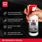 Griot's Garage Stinky-Be-Gone Light 'Em Up Air Freshener Spray – Odor Remover for Cars, Trucks, and SUVs on Carpets, Floor Mats, and Under Seats, 8oz