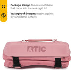RTIC 15 Can Everyday Cooler, Soft Sided Portable Insulated Cooling for Lunch, Beach, Drink, Beverage, Travel, Camping, Picnic, for Men and Women