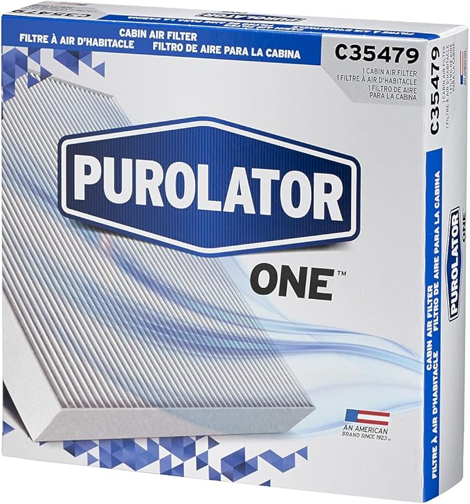 Purolator C35479 PurolatorONE Advanced Cabin Air Filter Compatible With Select Toyota, Subaru, Mitsubishi, Lexus, Mazda (Pack of 3)