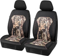 Mossy Oak Low Back Camo Seat Covers, Airbag Compatible, Universal Fit, Fits Most Bucket Seats - Made with Premium Waterproof Neoprene Fabric - Official Licensed Product