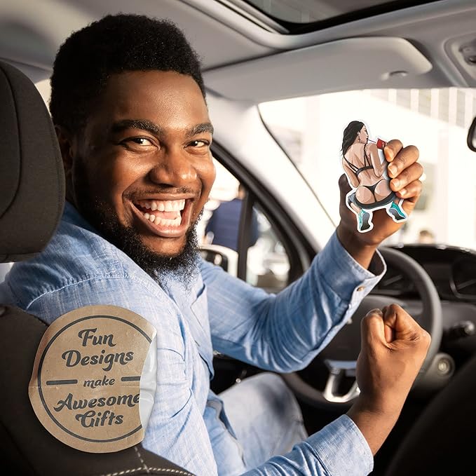 Funny Naughty Unique Car Air Fresheners Scented With Premium Oils By Fresh Fresheners (Colombiana)
