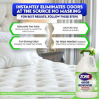 ZORBX Unscented Odor Eliminator Spray 128 Oz, 1 Gallon - Used in Hospitals & Healthcare Facilities - Advanced Trusted Odor Remover Formula - All-Purpose Deodorizer for Dog, Cat, Home, Carpet & Car