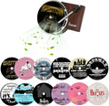 Maicican 12PCS Customizable Car Air Freshener Vent Clip, Pop Singer Album Cover Record Player Shape, Music Lover Gifts. (Fashion)