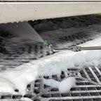 M MINGLE Pressure Washer Extension Wand - Gutter Cleaner Attachment - 30°, 90°, 120° Curved Rod, 1/4" Quick Connect, 4000 PSI