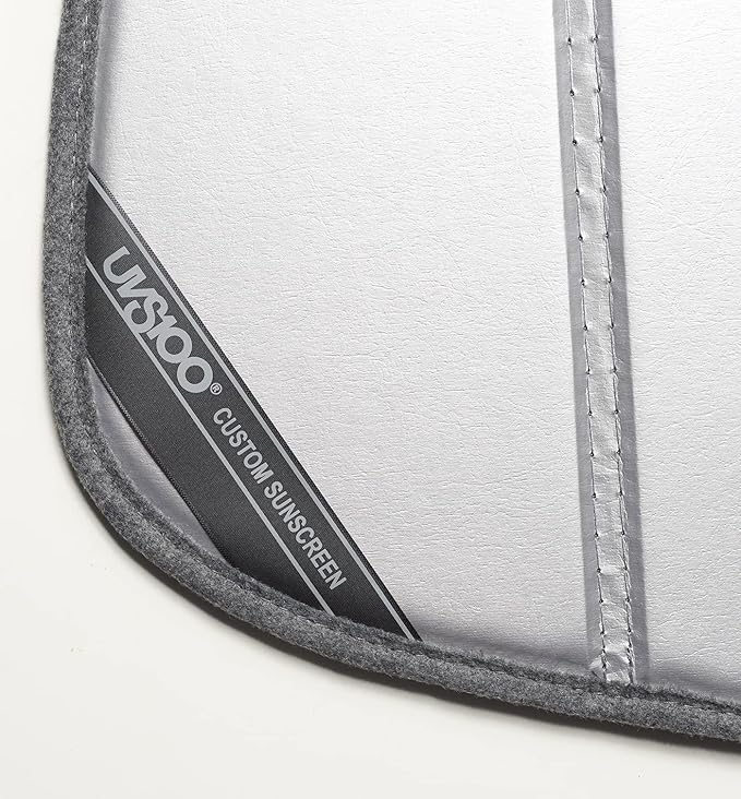 Covercraft UVS100 Custom Sunscreen | Fits 2018-2025 Audi A5/S5/RS5 Coupe & Sportback w/Heads Up Display | Silver