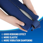 Lumbar Roll Support Pillow for Office Chair, Car, Gaming Chair, Memory Foam Back Cushion with Washable Cover for Relieving Back Pain & Improving Posture,Blue