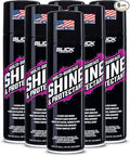 Slick Products Shine & Protectant Spray 17.35 FL OZ. - High Gloss Clear Coating Renew Vinyl, Plastic, Rubber, Trim, Tire, Car, Truck, Motorcycle, Dirt Bike (6-Pack)
