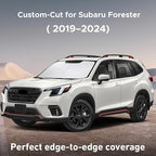 EcoNour Windshield Sunshade Compatible for Subaru Forester 2019-2022 2023 2024, Sun Visor for Front Windshield & Window Sun Shade Cover, UV Heat Blocker & Protector, Car Accessories