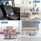 Car Lumbar Pillow NOS Pillow Bottle Car Headrest Pillow Soft Plush Neck Support Cushion for Driving, Office,Home,Party Decorations(18 inch)