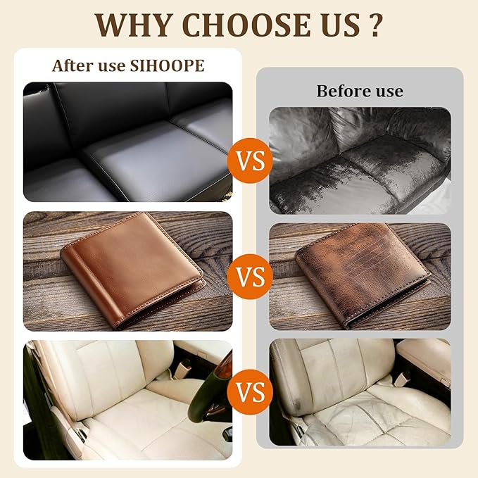 2025 New Advanced Leather Recoloring Balm,Gray Leather Repair Kit for Furniture,Leather Dye Filler,Couch Paint and Repair,Leather Color Restorer for Couches,Leather Scratch Remover for Car Interior