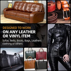 Leather Recoloring Balm, Leather Color Restorer, Leather Restorer for Couches, Leather Scratch Remover, Leather Scratch Repair, Leather Repair Kit for Furniture, Leather Dye (Maroon)