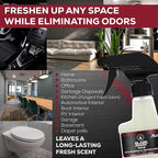Blaze Away Commercial Air Freshener & Odor Eliminator for Strong Odor - Industrial-Grade Room Spray & Room Deodorizer for Home, Car, Smoke & Pet Odors - Long-Lasting Odor Absorber, Room Fresheners