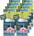 Enviroscent Non-Toxic* Car Air Freshener Auto Stix® - Scents Made Safer - Enjoy Fragrance Lasts Up to 480 Days - Includes Auto Stix® Diffusers & Elastic Loops - Spring Water & Lotus (Pack of 8)