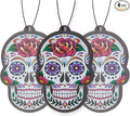 Fresh Fresheners Cute Funny Car Air Fresheners 4-pack Scented With Premium Oils (Candy Skull)