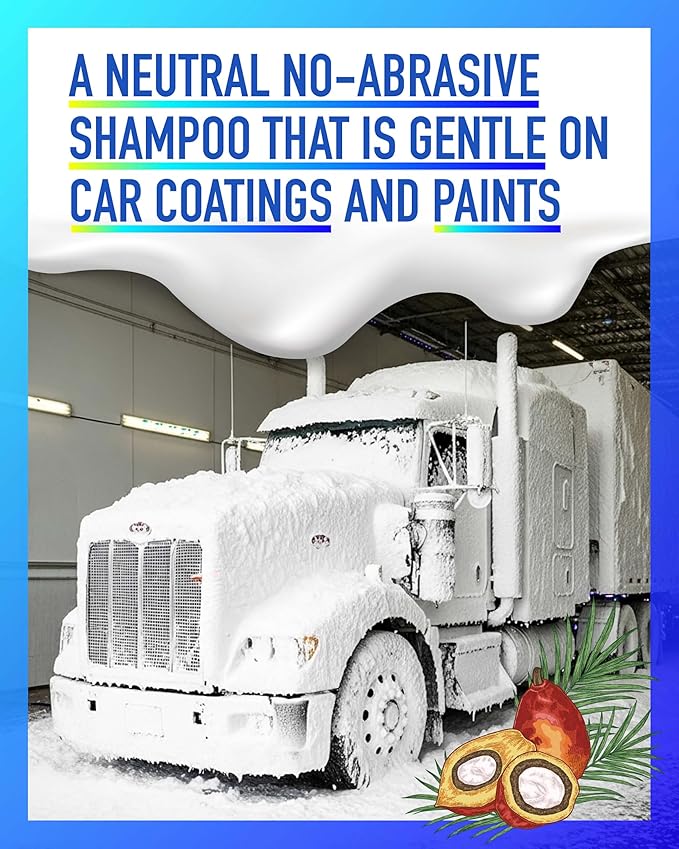 MJJC Foam (128 fl oz) Ultimate Snow Foam Car Wash Soap Specialized Car Shampoo for Foam Cannon and Pressure Washer, Safe for Cars (pH Neutral, 10x Concentrated) lime mint scent