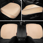 2pcs All-Season Car Seat Wraps Khaki - Breathable Car Seat Covers with Anti Slip Bottom - Durable Auto Seat Cushions Universal Fit for Vehicles Cars SUV Trucks Front Seats