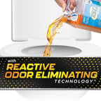 Camco TST MAX RV Toilet Treatment 1-Gallon - Control Unwanted RV Sewer Odors & Break Down Waste and RV Toilet Paper - Biodegradable Septic Safe Formula - Orange Scent (41173)