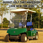 Golf Cart Front Seat Covers for Yamaha G2 G8 G9 G11 G14 G16 G19 G20 G21 G22, Durable Polyester Fabric Yamaha Golf Cart Seat Covers, Breathable Washable