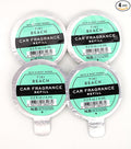 Generic Tiki Beach, Bath and Body, Car Fragrance Refill, 0.2 fl oz each, 4 pack, Clear