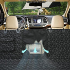 Dog Seat Covers for SUV Back Seat,100% Waterproof Dog Hammock for Car, 600D Heavy Durable Backseat Cover for Dogs in Car, Back Seat Cover for Midsize SUV Highlander/Pilot/Outback/Explorer/Cherokee