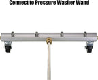 M MINGLE Pressure Washer Undercarriage Cleaner, Under Car Wash, with 45 Degree Angled Wand