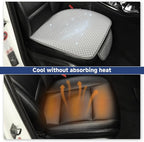 West Llama Car Seat Covers for Summer,Ice Silk Bottom Seat Covers for Cars Include 1 Piece Front Driver Seat Pad Mat Universal Fits 90% SUVs,Cars,Sedans(1Piece-Gray)