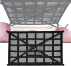 Overhead Car Organizer, Compatible with Ford F-150 XL/Raptor 2010-2025 Car Roof Storage Net Universal Car Ceiling Storage for Camping Storage Bag,Black-Medium