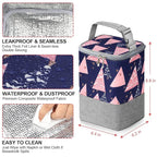 Accmor Breastmilk Cooler Bag, Baby Bottle Cooler Bags, Insulated Bottle Cooler Tote Bags On The Go, Fits 4 Large 8oz Bottles, for Nursing Mom Daycare Travel