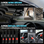 Car Cleaning kit, Car Interior Detailing kit with 10000pa Car Vacuum Cleaner, Detailing Brush Set, Wheel Brush, Windshield Cleaner Tool, Complete Auto Accessories for Men, Women