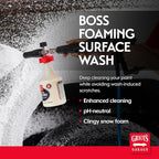 Griot's Garage BOSS Foaming Surface Wash for Car Cleaning and Detailing, Compatible with the BOSS Foam Cannon Auto-Mix System, 35oz