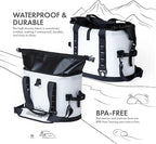 GrandTies 40 Can Portable Soft Cooler Bag - High-Performance Large Cooler - Leak Proof Waterproof Insulated Cooler Bag - Portable Ice Chest for Outdoor, Fishing, Beach, Travel, Camping