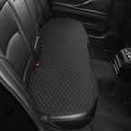 West Llama Linen Car Seat Covers,Bottom Seat Covers for Cars Include 1 Rear Bench Cover Universal Fits 90% Vehicles,SUVs,Cars,Sedans,Black