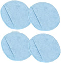 Leather CPR Microfiber Applicator Sponge - Leather Conditioner Applicator, Round Lint-Free Microfiber Applicator Pad for Home and Car Interiors - 4-Pack