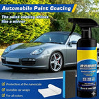 2PCS Car Coating Spray, 17.6 oz Quick Effect Coating Agent, Oil Film Emulsion Glass Cleaner, Polish Spray Waterless Wash Wax, Spray Wax Polish for Car Scratches