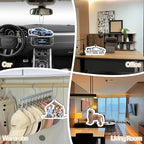 10-1000 Pcs Custom Air Fresheners with Picture - Double Sided Personalized Car Air Freshener with Photo & Logo, Hanging Auto Accessories & Custom Gifts for Branding Business Events (LOGO)