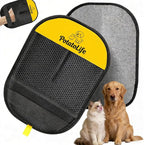 PotatoLife Pet Hair Removal Glove Upgraded Reusable Electrostatic Washable Fur Remover for Dogs Cats, Grooming Mitt for Couch, Sofa, Furniture, Carpet, Clothing and Car Seat, Large, 1PCS