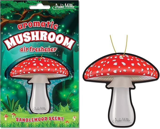 Aromatic Mushroom Sandlewood Scented Deluxe Air Freshener!