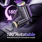 Retractable Car Charger with Aromatherapy and Starlight, 5 in 1 USB C Car Charger Adapter, 69W Fast Charging Cars Phone Chargers, Cars Air Freshener Compatible with iPhone 16 15 14 13 12 and Android