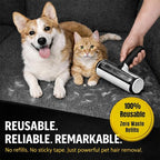 Pet Hair Remover Roller – Reusable Dog & Cat Hair Lint Roller for Couch, Carpet, Furniture, Rugs & Car Seats
