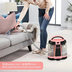 Carpet Cleaner Machine 11Kpa Strong Suction, New 450W Powerful Motor, Portable Upholstery Cleaner with Spot Cleaner, Stain Remover for Pet Accident, Rugs, Carpet and Upholstery Red
