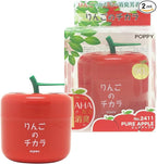 car air freshener, 2 packs Pure Apple scent in cute Apple shape container, best JDM Japan Car, Home, Office Air Freshener