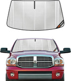 Windshield Sun Shade for Ram 1500 2002-2008. Full Coverage Rearview Mirror Shade for Ultimate Protection